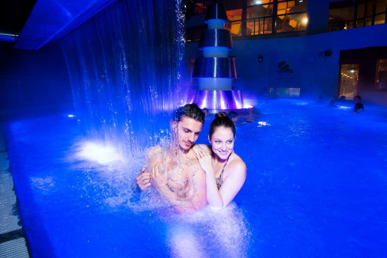 Hotel Walliserhof-Leukerbad-Therme المظهر الخارجي الصورة